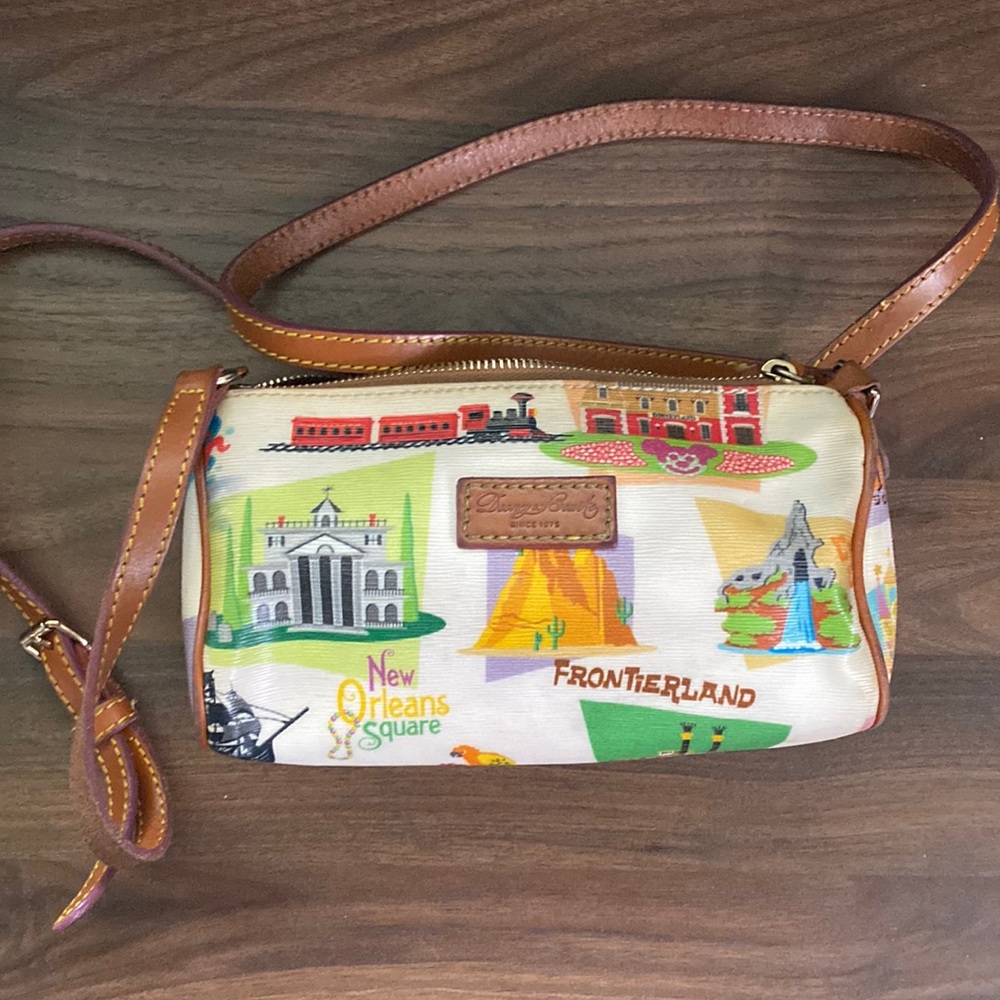 Dooney and bourke Disney land resort retro strap mini barrel